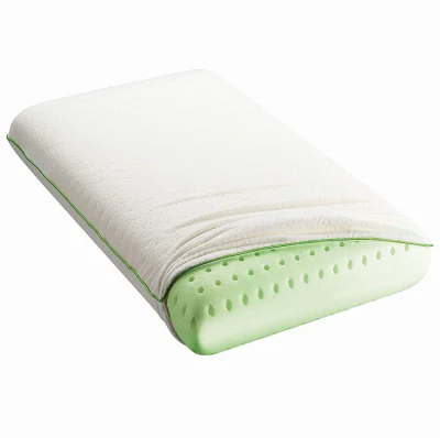 Almohada de látex, almohada coreana para el cuello, importación de China, Talalay, almohada de látex Natural estándar, memoria de espuma